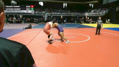 5A 235 lbs Champ. Round 1 - Alyciana Rogers, Liberty Hill vs Melissa Farmer, Belton