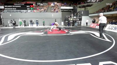 132 lbs Consi Of 16 #2 - Titus Willis, Independence vs Owen Dean, Lemoore