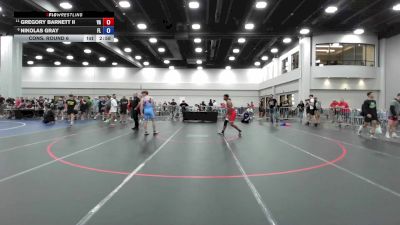 144 lbs Cons. Round 6 - Gregory Barnett II, VA vs Nikolas Gray, FL