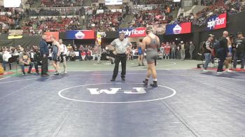AA - 215 lbs Champ. Round 1 - Hunter Van Gundy, Flathead (Kalispell) vs Brayden Goff, Billings West