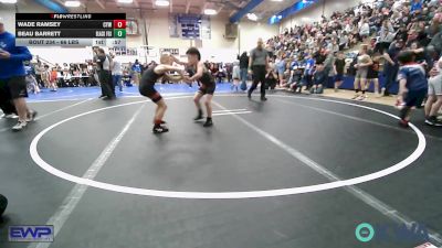 66 lbs Rr Rnd 2 - Wade Ramsey, Coweta Tiger Wrestling vs Beau Barrett, Black Fox Wrestling Club