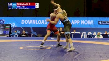 86 kg 1/4 Final - Tornike Samkharadze, Georgia vs Radomir Stoyanov, Bulgaria
