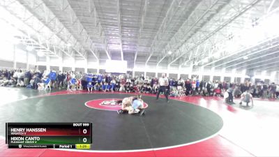 157 V Quarterfinal - Hixon Canto, Pleasant Grove V vs Henry Hanssen, Wasatch V