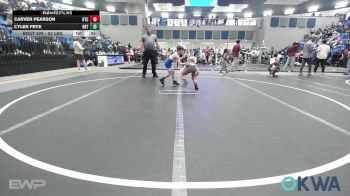 52 lbs Consolation - Carver Pearson, Hinton Takedown Club vs Cyler Frye, HBT Grapplers