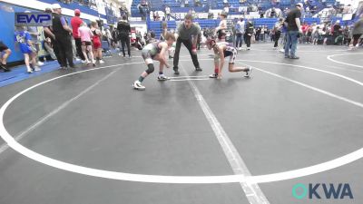 73 lbs Consolation - Jessen Madrid, Chickasha Youth Wrestling vs Ryker Peck, Standfast OKC