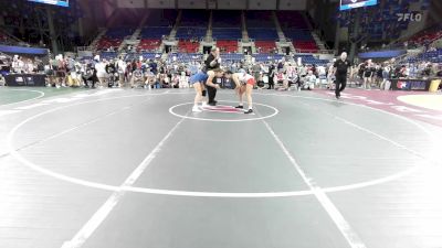 140 lbs Cons 16 #2 - Kryssceah Ravenelle, RI vs Annelise Obermark, MO