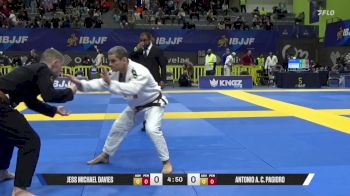 Antonio A. C. Pagioro vs Jess Michael Davies 2025 European Jiu-Jitsu IBJJF Championship