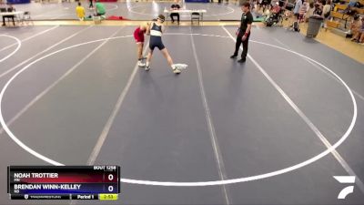 150 lbs Cons. Round 2 - Noah Trottier, MN vs Brendan Winn-Kelley, ND