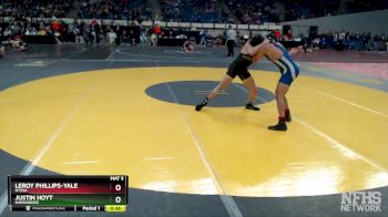 3A-138 lbs Cons. Round 3 - Justin Hoyt, Harrisburg vs LeRoy Phillips-Yale, Nyssa
