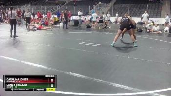 W 164 lbs Round 2 (4 Team) - Laney Finazzo, Kansas vs Catalina Jones, Nebraska 2