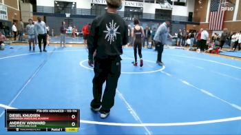110-114 lbs Round 3 - Andrew Winward, Davis Wrestling Club vs Diesel Knudsen, Sanderson Wrestling Academy