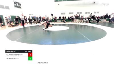 170 lbs Consi Of 8 #2 - Dylan Amaswache, New Canaan vs Mark Nitsche, Shelton