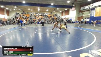 144 lbs 7th Place Match - Brandon Allen, Adelanto vs Jibril Sood, Laguna Hills