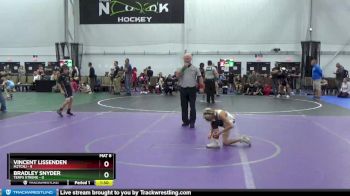 56 lbs Round 5 (10 Team) - Bradley Snyder, Terps Xtreme vs Vincent Lissenden, M2TCNJ