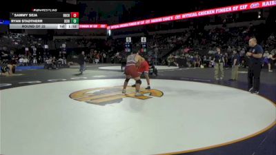 215 lbs Round Of 32 - Sammy Seja, Buchanan (CS) vs Ryan Stadtherr, Scripps Ranch (SD)