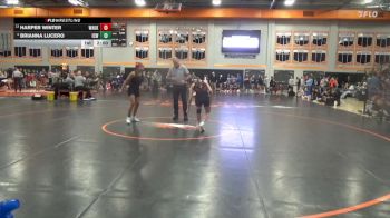 115 lbs Champ. Round 1 - Harper Winter, Waukon vs Brianna Lucero, Iowa City West