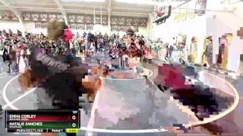 120 lbs Champ. Round 1 - Natalis Sanchez, Miyamura vs Emma Corley, Boulder Creek