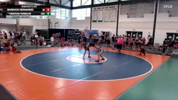 147-154 lbs Champ. Round 1 - Cristian Ornelas, Ridgeview vs Murdock Hernandez, DeKalb WC