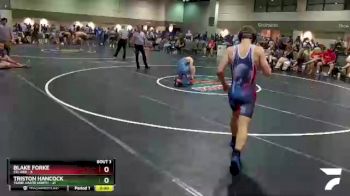 138 lbs Round 1 (6 Team) - Triston Hancock, Terre Haute North vs Blake Forke, STL Red