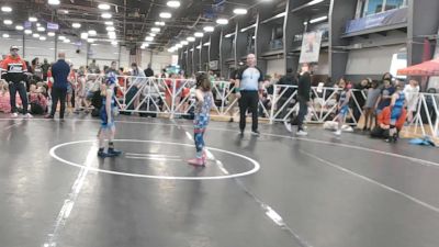 55 lbs Round 3 (4:30pm Friday) - Kylee Smith, Maryland Gold vs Julia Risha, NEWHALE