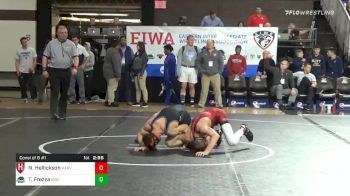 125 lbs Consolation - Nolan Hellickson, Harvard vs Tommaso Frezza, Binghamton