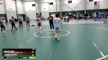 110 lbs Round 3 (8 Team) - Blake Nash, Black Fox Wrestling Team 1 vs Jaxsen Draves, G.I. Grapplers