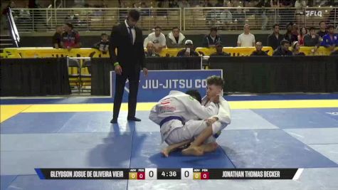 Jonathan Thomas Becker vs Gleydson Josue De Oliveira Vieir 2025 Pan Jiu Jitsu IBJJF Championship