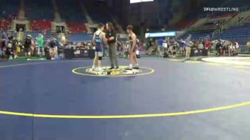 126 lbs Consi Of 64 #2 - Boston Lay, Montana vs Anthony Comer, Oregon