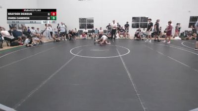 96 lbs Round 3 - Brayden Dejesus, Dirty Jersey vs Owen Cameron, Keystone Krush