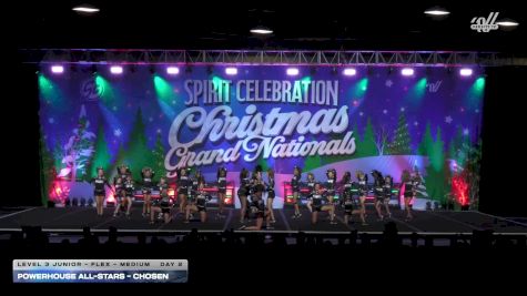 PowerHouse All-Stars - CHOSEN [2025 L3 Junior - Flex - Medium Day 2] 2025 Spirit Celebration Christmas Grand Nationals