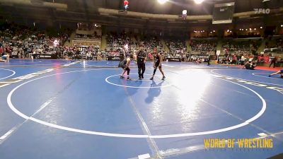 91 lbs Consi Of 16 #2 - Mireya Barraza, NM Beast vs Mackinzie Brewer, Eierman Elite