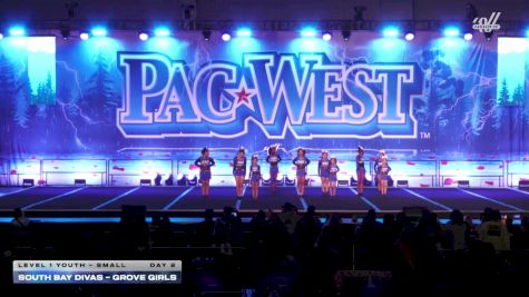 South Bay Divas - GROVE GIRLS [2026 L1 Youth - Small Day 2] 2026 PacWest Grand Nationals