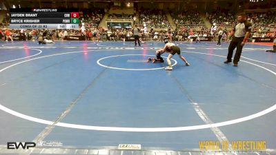 70 lbs Consi Of 32 #2 - Jayden Brant, Caney Valley Wrestling vs Bryce Krisher, Powhatan