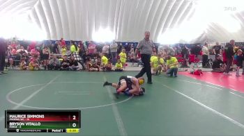 56 lbs Round 2 (8 Team) - Maurice Simmons, Phoenix WC vs Bryson Vitallo, FORGE