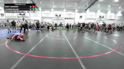 S-102 lbs Consi Of 16 #2 - Brett Georger, OH vs Jackson Zeller, NY
