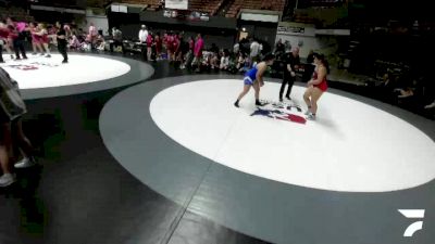 190 lbs Reanna Chavez, LAWA - Los Angles Wrestling Association vs Grace Rubio, CMWA - Coastal Mountain Wrestling Association