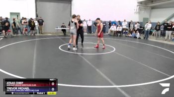 170 lbs Round 3 - Trevor Michael, Soldotna Whalers Wrestling Club vs Ataas Chief, Baranof Bruins Wrestling Club