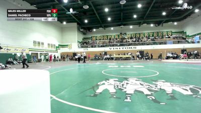 138 lbs Cons. Round 2 - Daniel Pacheco, Villa Park vs Miles Miller, Peninsula