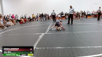 50 lbs Cons. Round 3 - Dax Bell, Woodland Wrestling vs Tetsuo Anderson, Spartans Wrestling Club