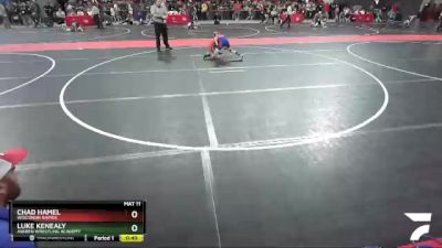 78 lbs Quarterfinal - Chad Hamel, Wisconsin Rapids vs Luke Kenealy, Askren Wrestling Academy