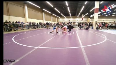 82 lbs Consi Of 8 #2 - Daisy Rosales, Silverback Wrestling Fort Worth vs Zabdiel Charles, Texas Style Wrestling Club