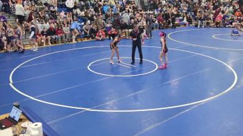 114 lbs Champ. Round 2 - Savanna Jones, Wilson vs Dallas Bohling, Groton