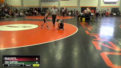 PW-13 lbs Semifinal - Silas Nafts, Alburnett Mat Pack vs Finn Norman, North Liberty Wrestling Club