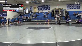 141 lbs 1st Place Match - Elliot Cooney, Cornell College vs Gavin Ross, University Of Dubuque