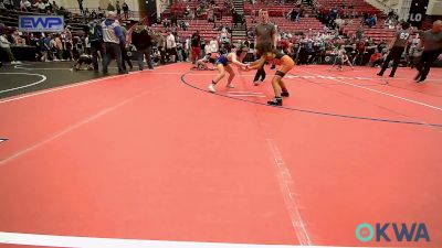 70 lbs Final - Cooper Coble, Cowboy Wrestling Club vs Quinten Ballard, Chaparral Kids Wrestling Club