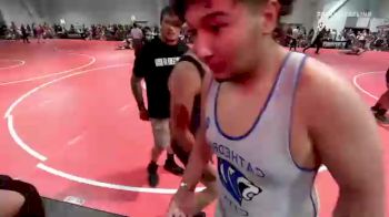 220 lbs Quarterfinal - Raymond Aragon, Flowing Wells Resistance Wr Ac vs Justin Ceballos, Cvbjj