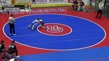 103 lbs Consi Of 8 #1 - Eli Oberheim, Montgomery vs Fenton Fourspring, Corry