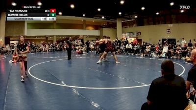 285 lbs Quarterfinal - Eli Nicholas, Arkansas Regional Training Cen vs Jayvier Hollis, Alabama Elite