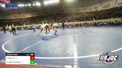 155 lbs Quarterfinal - Evan Moore, Prodigy Elite Wrestling vs ANDREW MATTHEISEN, Standfast