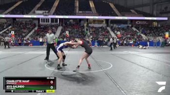 115 lbs Cons. Round 1 - Charlotte Naaf, Marysville vs Isys Galindo, Pittsburg